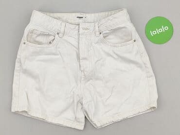krótkie spodenki damskie wysoki stan: Denim, Szorty damskie, rozmiar M — 2