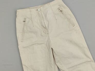 Vanilia, Material trousers for women, size S (EU 36)