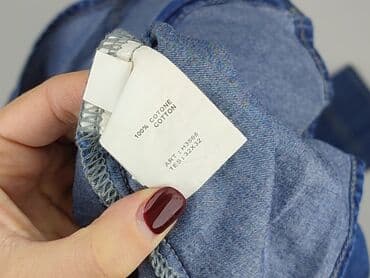 kurtka jeansowa khaki damska: Koszula damska, rozmiar S — 4