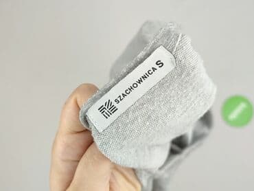 czarne t shirty damskie w serek: SZACHOWNICA, T-shirt damski, rozmiar S — 4