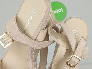 жіноче взуття польща: Ideal Shoes, Sandały damskie, 38, stan - Idealny — 4