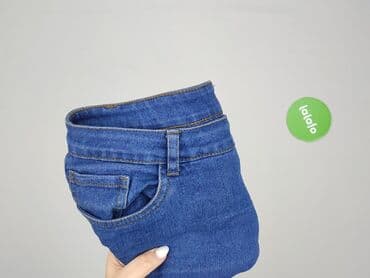 szerokie krótkie spodenki jeansowe: In Extenso, Shorts for women, size 2XL — 5