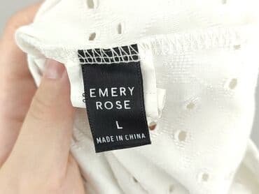 dluga biala koszula: Emery Rose, Bluzka damska, rozmiar L — 4