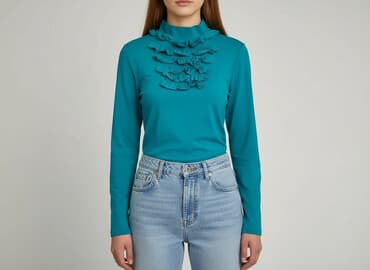 bluzki do plisowanej spódnicy: Bluzka damska, rozmiar S — 5