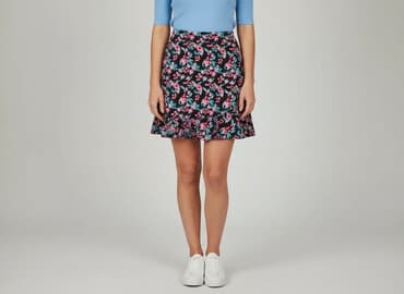 spódniczka mini rozkloszowane: Spódnica damska, rozmiar S — 5