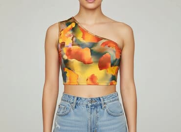 żółta sukienka shein: Shein, Top damski, rozmiar M — 7