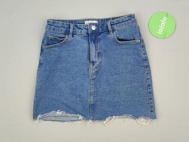 jeansowe mini spódnice: Denim, Spódnica damska, rozmiar S — 2