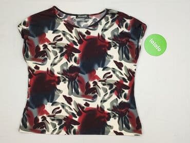 spódniczka alex biało niebieska: Bluzka damska, rozmiar 2XL — 2