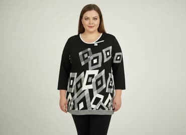 tanie tuniki dla puszystych: Туніка жіноча, розмір 6XL — 1