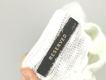 bialy sweter reserved: Sweter damski, rozmiar S — 4