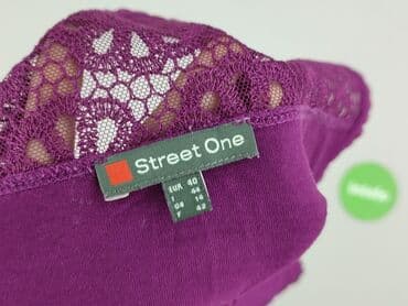 koszulka z tiulem: Street One, Bluzka damska, L — 4