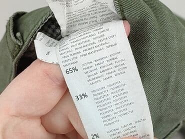 woskowane legginsy z wysokim stanem zara: Reserved, Spodnie materiałowe damskie, rozmiar M — 5