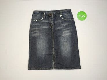 spódnice jeans czarne: Spódnica damska, rozmiar M — 3