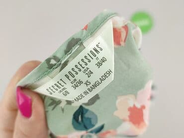 zielone bluzki w kwiaty: Bluzka damska, rozmiar XS — 4