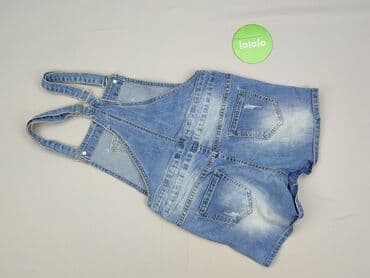 jeansowe ogrodniczki damskie: Ogrodniczki damskie, rozmiar S — 3