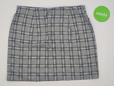 spódnica w kratę plus size: Spódnica damska, rozmiar L — 3