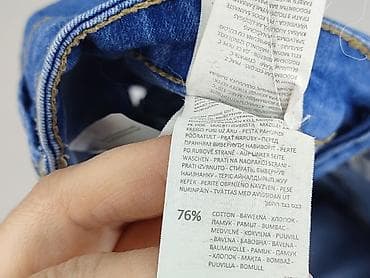 cargo crop: DENIM JEANS, Szorty damskie, rozmiar S — 5