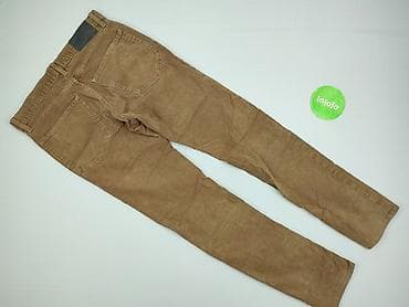 dresy c: Męskie spodnie sztruksowe M&S Skinny - Fason: skinny (zwężane — 3