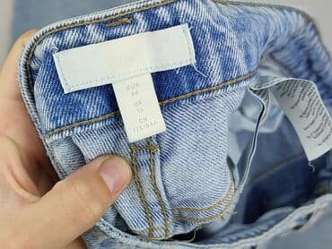 woskowane legginsy z wysokim stanem: H&M, Jeansy damskie, rozmiar 2XL — 4