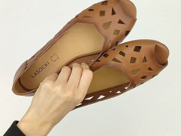 rajstopy do butow z odkrytymi palcami: Balerinki damskie, rozmiar 38 — 6