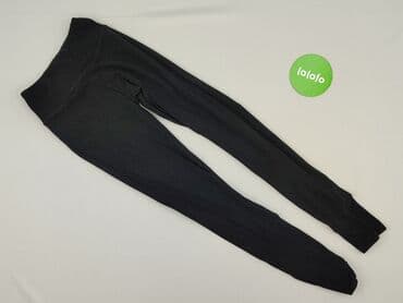 legginsy damskie czarne eleganckie: Janina, Legginsy rozmiar XS — 2
