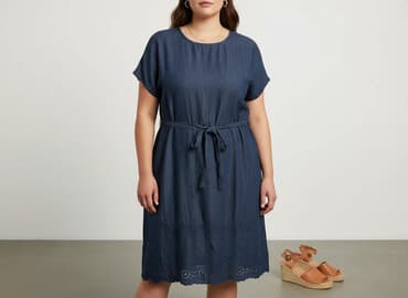 sukienki dżinsowe damskie duże rozmiary: Next, Sukienka damska, rozmiar XL — 6