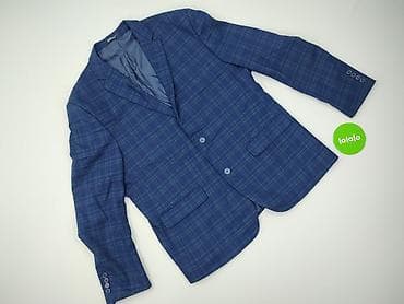 bluza niebieska pull and bear: Garnitur dla mężczyzn, rozmiar 3XL — 2