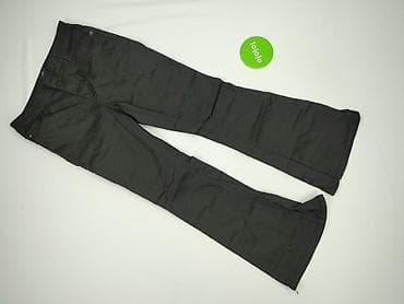 czarne cargo pull and bear: River Island Petite, Spodnie materiałowe damskie, rozmiar XS — 2