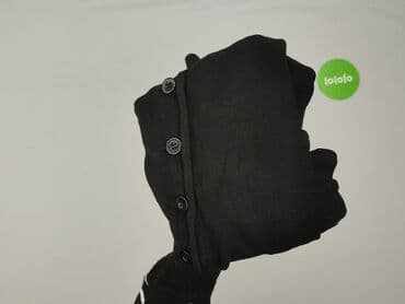 top z piórami czarny: Tunika damska, rozmiar S — 5