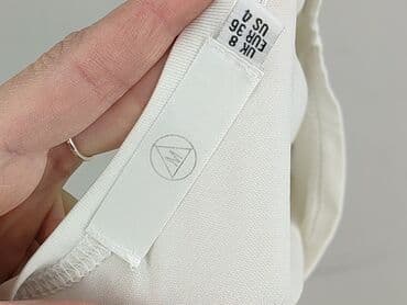 białe podkoszulki damskie z długim rękawem: T-shirt damski, rozmiar S — 5