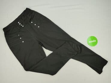 legginsy dla puszystej: Spodnie materiałowe damskie, rozmiar S — 2