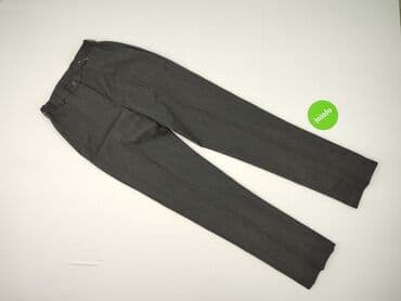 zara woskowane spodnie: Material trousers for women, size S (EU 36) — 2