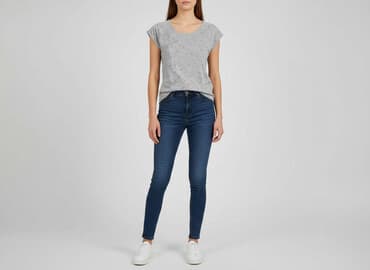 sinsay kapcie koty: Sinsay, T-shirt damski, rozmiar M — 1