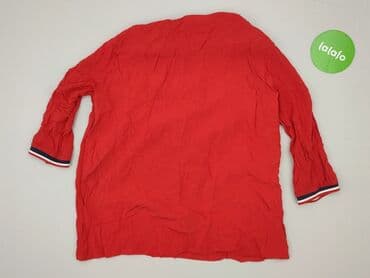 czerwona bluzki plus size: UpFashion, Bluzka damska, XL — 3