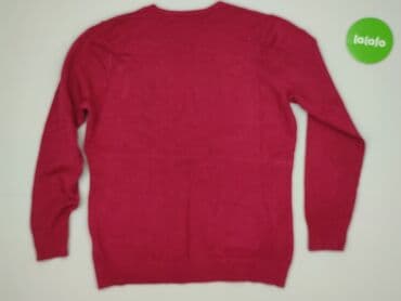 czerwony sweter: Moda, Sweter damski, rozmiar M — 3