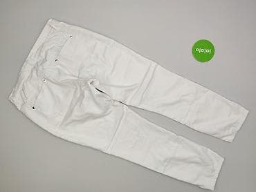 spodnie version jeans: Spodnie materiałowe damskie, rozmiar L — 3