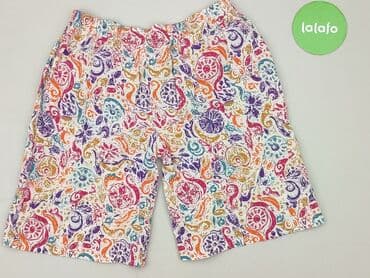 krótkie spodenki z szerokimi nogawkami: Szorty damskie, rozmiar S — 3