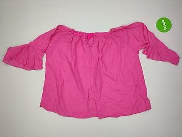 klapki cloe: Bluzka damska, rozmiar 4XL — 2