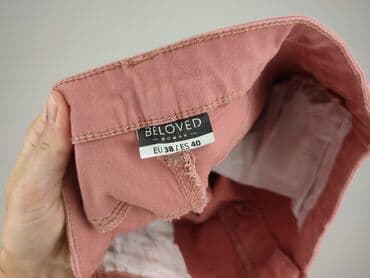 dżinsy w róże: Beloved, Jeansy damskie, rozmiar M — 4