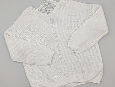 reserved bialy sweter: Beloved, Sweter damski, rozmiar XL — 1