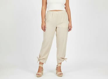 shein piżamy damskie: Shein, Spodnie materiałowe damskie, rozmiar 3XL — 6