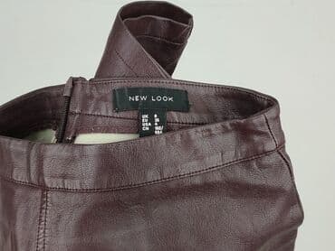 spódnica eko skóra bordowa: New Look, Spódnica damska, S — 4