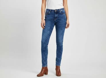 esmara majtki z wysokim stanem: Esmara, Jeansy damskie, rozmiar L — 1