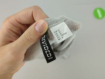 sweter z dekoltem v h m: H&M, Kardigan damski, rozmiar M — 4