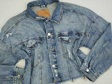 ccc kurtki: H&M, Kurtka jeansowa damska, rozmiar L — 1