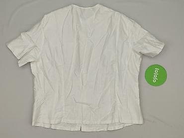 białe t shirty basic: Bluzka damska, rozmiar 5XL — 3