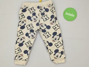 kurtka flek: Sweatpants, Disney, 1.5-2 years, 92, condition - Very good — 3