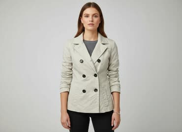 kurtki w kiku: Pretty Girl, Marynarka damska, rozmiar M — 6