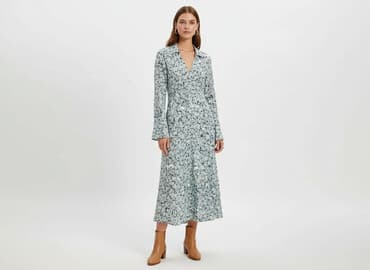 sukienka h m czerwona: H&M, Sukienka damska, rozmiar S — 7