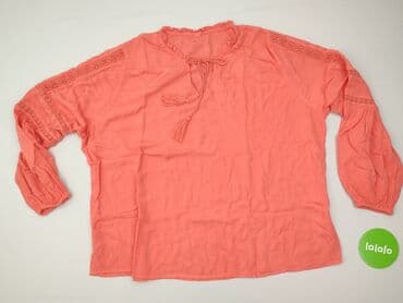 apricot bluzki: Bluzka damska, rozmiar 4XL — 2